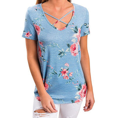 Casual Fashion Boho Floral Chiffon 2019 Summer Shirts Womens Tops And Blouses Female Tunic For Femme Plus Size 5XL Big Size 4XL