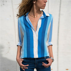 Women Blouses 2019 Fashion Long Sleeve Turn Down Collar Office Shirt Chiffon Blouse Shirt Casual Tops Plus Size Blusas Femininas