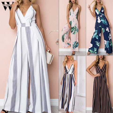 Vangull New Plaid Strap Pants Women Jumpsuit Plaid Print Straight Romper Fashion Long Jumpsuit Overalls Girls Fashion Streetwear