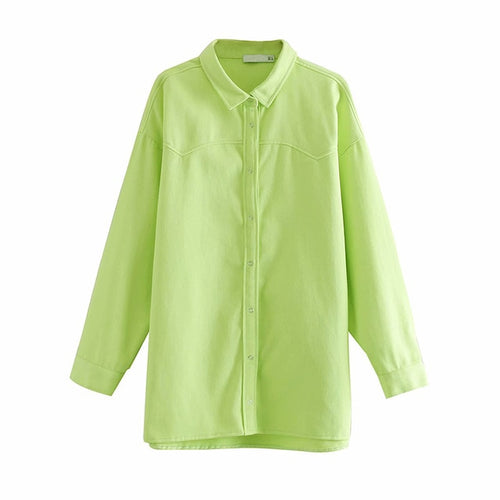 Vintage Stylish Loose Long Tops Women Shirts 2019 Fashion Lapel Collar Long Sleeve Streetwear Ladies Blouses Casual Blusas Mujer